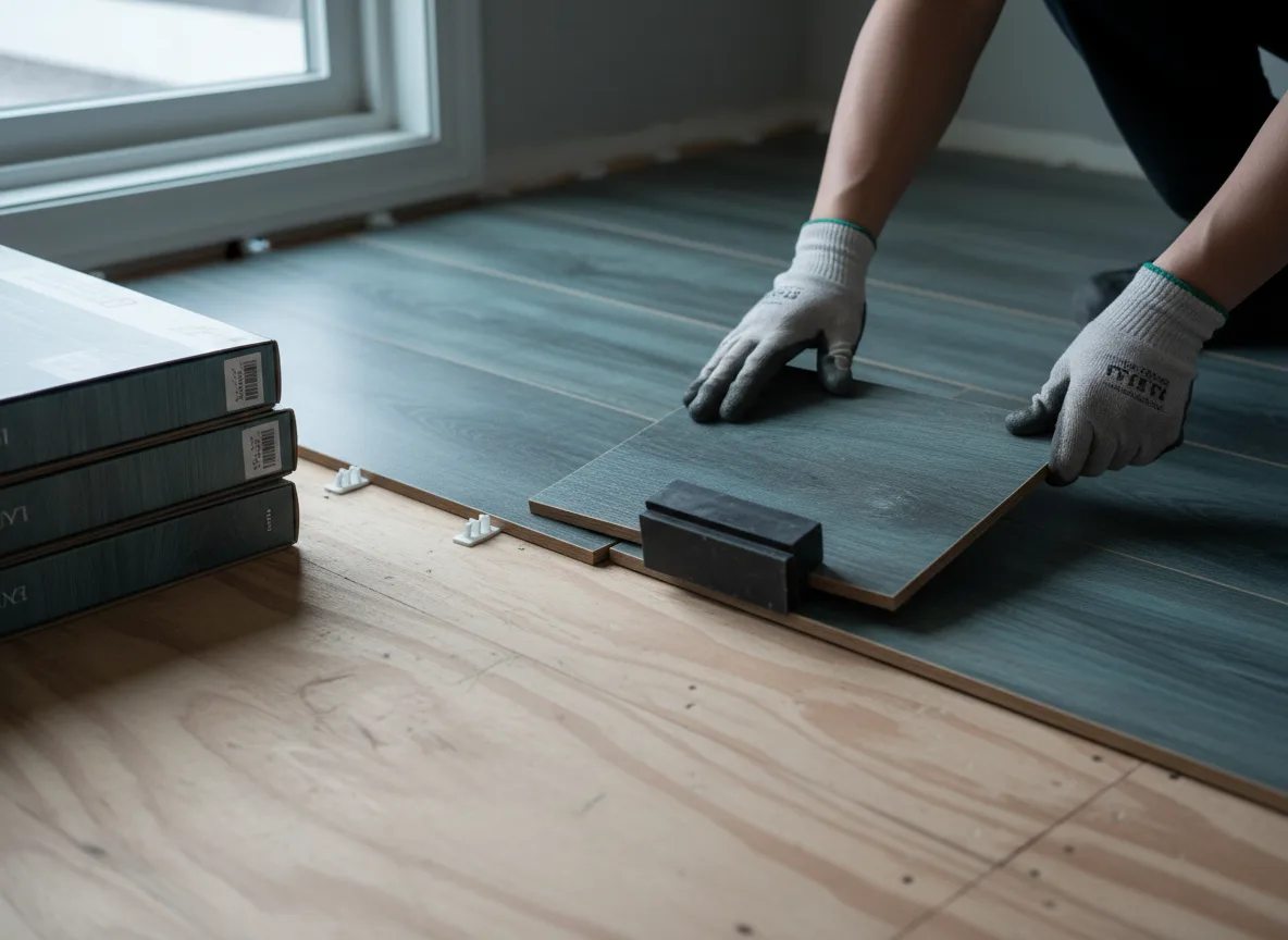 Luxury Vinyl Plank Installation company in Glasston, ND